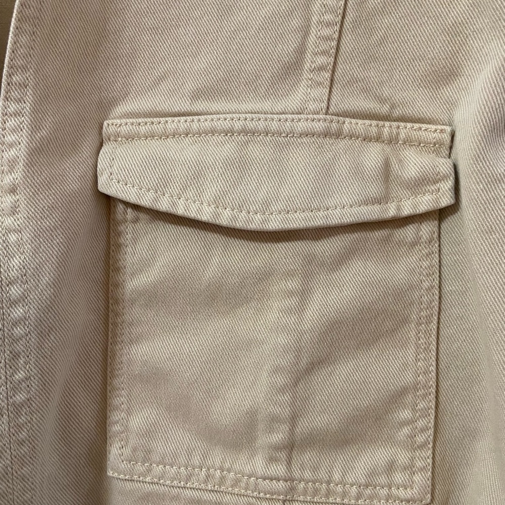 Zara Beige Crop Top size:XL - Picture 7 of 16